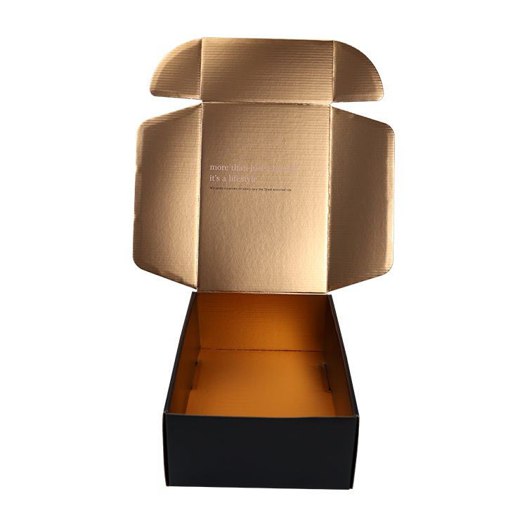 Recyclable Custom Logo Cardboard Boxes Corrugated Mailer Shipping Box With Inner Divider Wine Glass Packaging