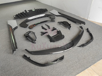 OEM gaya depan dan belakang penyebar bibir Spoiler belakang Fender belakang Splitter sisi rok untuk SF90 serat karbon kering Body Kit