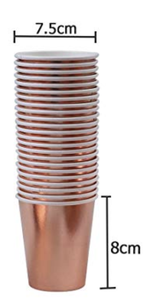 Gobelets en papier personnalisés imprimés pour café, jetables, pour fêtes, fabriqués au Guangdong - Product Image 3