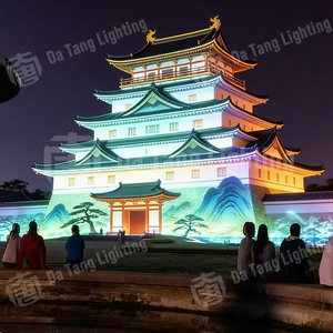 Sistema de Proyección de Video Mapping 3D para Paredes Exteriores, Iluminación Arquitectónica, Decoración y Eventos - Product Image 5