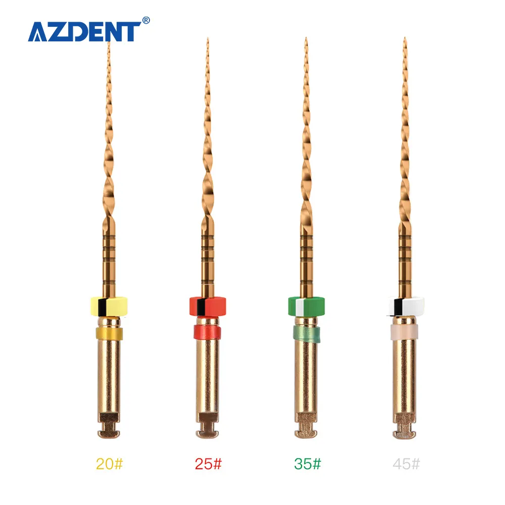 Alimentation dentaire à moteur endodontique, composant pour dentisterie, limes rotatives, Canal radiculaire, limes Niti