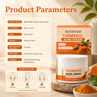 Crème Visage Bio OEM en Gros à la Vitamine C et au Curcuma Éclaircissante Anti-Acné Anti-Âge Anti-Taches Brunes Végane