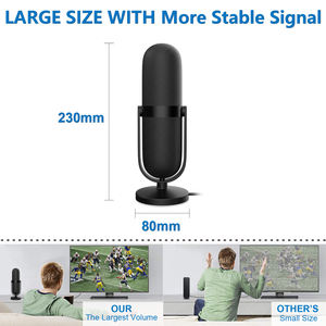 Nueva tendencia Antuko Digital Tv <span class=keywords><strong>Antena</strong></span> <span class=keywords><strong>interior</strong></span> Tv Digital <span class=keywords><strong>Interior</strong></span> Dvb-T <span class=keywords><strong>Antena</strong></span> para recepción de señales de televisión de alta definición - Product Image 5