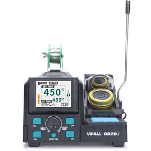 Estación de Soldadura de Calentamiento Rápido YIHUA 982D-I, Pinzas Calientes C120, Mango de <span class=keywords><strong>Hierro</strong></span>, Estación de Soldadura de Precisión Electrónica para Reparación - Product Image 2