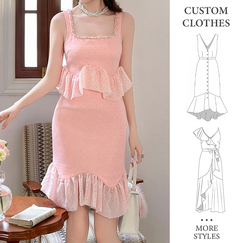 Cute Korean Long Dress White Korean Short Dress Size :- S,m,l Delivery All  Over