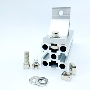 Square Nuts M4 M5 M6 M8 Carbon Steel Nickel Plated For Industrial Aluminum Profiles - Product Image 2