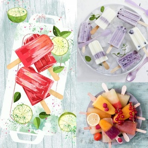 Molde de silicona 3D en espiral de estrella de 6 y 10 cavidades para helados, molde casero DIY para helados - Product Image 4