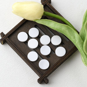 Agata bianca naturale preziosa pietra preziosa alla rinfusa formato personalizzato taglio rotondo agata di alta qualità personalizzabile adatto per gioielli - Product Image 4