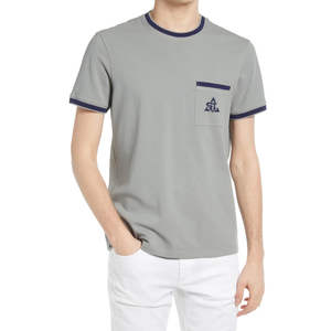 เสื้อยืดผู้ชายแบบออกแบบได้ตามต้องการสไตล์ฮิปฮอปทรงปกติทำจากผ้าฝ้าย100% 180ก. แห้งเร็วระบายอากาศได้ดี - Product Image 1