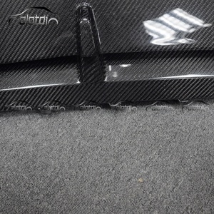 Auto Parts Rear Bumper Lip Carbon Fiber Fins Spoiler Wing <b>Splitters</b> Diffuser for Mercedes Benz W176 A45 - Product Image 5