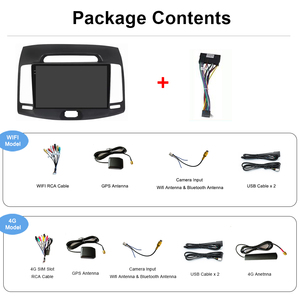 Cho Elantra Avante 2006-2011 <span class=keywords><strong>Android</strong></span> Car Stereo GPS navigation được xây dựng trong Wifi OLED Bảng điều khiển đầu Unit-1.5DIN cơ thể ngắn - Product Image 4