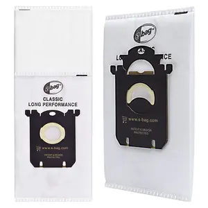 Accessoires de pièces d'aspirateur de prix usine adaptés au sac à poussière Electrolux S-bag FC8202