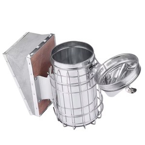 Benefitbee Nouveau fumoir à abeilles en acier inoxydable blanc, équipement d'apiculture avec garantie d'un an, monophasé 220V/50Hz - Product Image 2