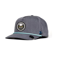 Gorra de Béisbol Personalizada de Moda, 100% Poliéster, Sin Estructura, de 5 Paneles, Unisex, Ajustable, con Orificios Cortados con Láser, Puntos Redondos, Cuerda, Gorra Deportiva