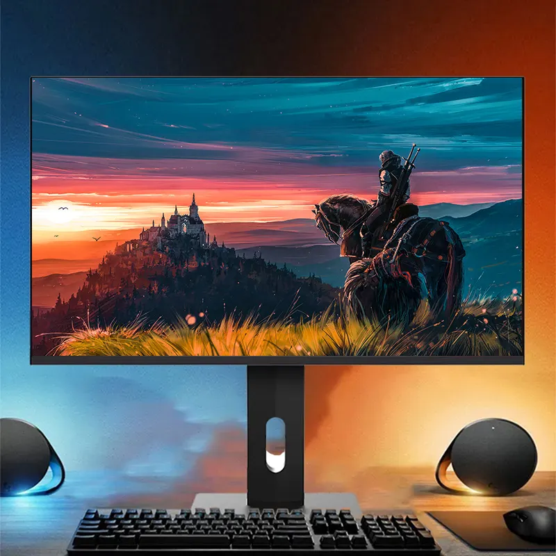 Telas LCD 27 polegadas 27 polegadas qualidade LED 144 Hz Pc Monitores por atacado PC Desktop Lcd base de jogos curva baixa resolução curvada