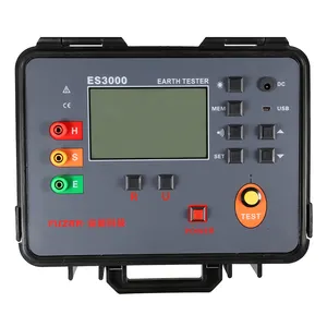 Es3002 Accurate Fast Stable For Power Distribution Line Ijzeren Toren Elektrische Lijn Cem Dt-5300b Aarde Weerstand Tester