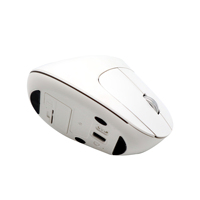 Desain Terbaru RGB 2.4Ghz Inalambrico Nirkabel Mouse Vertikal Ergonomis untuk PC Laptop Rumah Kantor