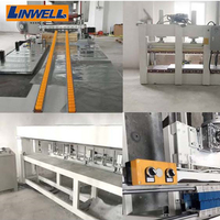 Machine à coller les panneaux HPL et les panneaux sandwich en acier inoxydable/aluminium pour murs extérieurs, avec noyau en nid d'abeille en aluminium
