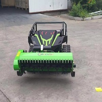 Livraison rapide Tondeuse à gazon hybride CE EPA Diesel Télécommandée, Tondeuse à fléaux agricole robotisée télécommandée
