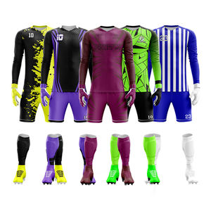 Maßgeschneiderte Sublimations-Designs Langarm-Torwart-Fußballtrikots Fußballtrikot Online Kaufen - Product Image 6