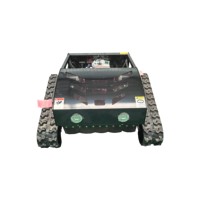 Cortadora de Césped a Gasolina de 800 mm y 4WD de Fácil Operación, con Gran Capacidad de Subida para Terrenos Agrícolas, Caminos, Zonas Verdes, Montañas y Bosques