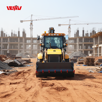 Nouvelle pelle sur chenilles JCB avec moteur diesel CE Epa, chargeuse sur pneus 4x4 avec une puissance de 85 kW et une capacité de godet de 1 m³