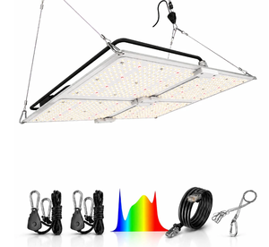 Luci LED per Coltivazione ad Alta Emissione PPFD 400W per Casa e Tenda da Coltivazione - Product Image 1