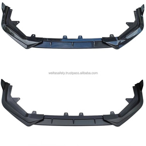 Welta - Difusor de Parachoques Delantero para Automóvil, Alerón de ABS/ABS+PP, Negro Pulido, Estilo Original, Pieza de Modificación - Product Image 5