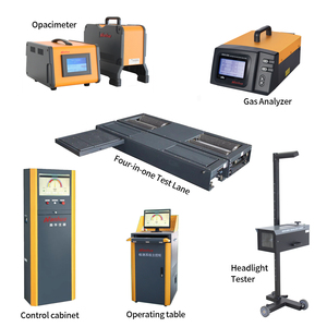 Testeur de glissement latéral de voie d'essai quatre en un, testeur de frein, testeur de charge d'essieu testeur de suspension l'analyseur de gaz de station d'essai de voiture - Product Image 1