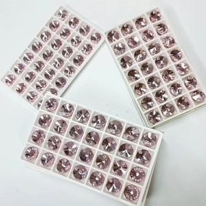 Bán buôn chất liệu ABS may-on phẳng trở lại tinh thể thạch keo truyền nhiệt ứng dụng cho trang sức làm túi hàng may mặc - Product Image 3