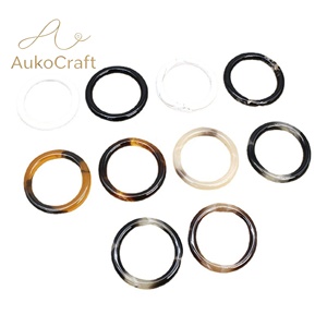 حلقات بلاستيكية دائرية قابلة للتعديل بالجملة على شكل حرف O للبيكيني وملابس السباحة - Product Image 5