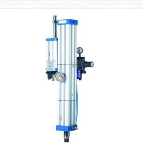 Cilindro de Prensa Hidroneumática AH21100S, 2 Toneladas, Recorrido Total 100mm, Carrera de Potencia 6mm, Aluminio MS y Latón, 1 Año de Garantía - Product Image 4