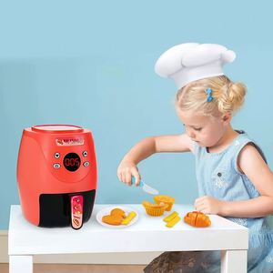 <span class=keywords><strong>Friteuse</strong></span> <span class=keywords><strong>à</strong></span> air pour enfants avec accessoires de cuisine, jouet de cuisine pour tout-petits, ensemble de jeu pour filles et garçons de 2 ans, cadeau - Product Image 6