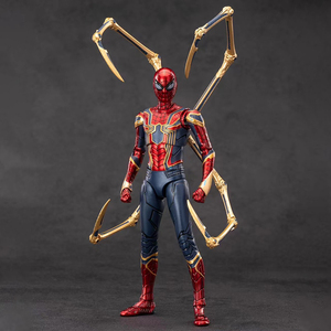 Zd Toys Originale Autentico Spider-Man <span class=keywords><strong>Marvel</strong></span> Avengers 3 Iron Spider-Man 2.0 1/10 Action Figure con Articolazioni Mobili 18cm 7 Pollici - Product Image 3
