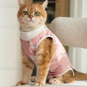 Pigiama cane tuta di recupero per cane <span class=keywords><strong>gatto</strong></span> dopo la chirurgia vestito cucciolo vestiti chirurgici recupero chirurgico per animali domestici tuta di sterilizzazione <span class=keywords><strong>gatto</strong></span> - Product Image 6