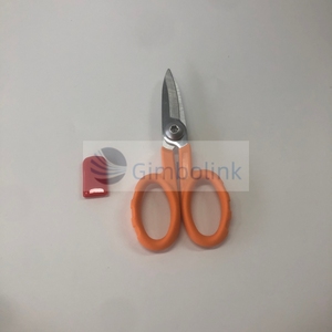 Outils de coupe en fibre optique FTTH pour la vente au détail et en gros, ciseaux en aramide, ciseaux à pigtail optique, lame en acier allié à dents de scie - Product Image 5