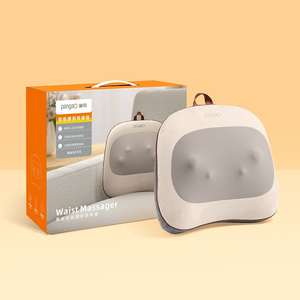 Almohada electrónica inteligente para masaje de pierna, cuello, hombros y cintura, masajeador de espalda Shiatsu portátil con calor - Product Image 4