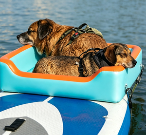 Plataforma Flotante Inflable Ligera para Mascotas, Plataforma de Agua Segura para Perros, para Tabla de Paddle, <span class=keywords><strong>Kayak</strong></span>, Bote, Lago, Natación - Product Image 1