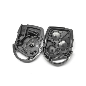 Carcasa para Llave <span class=keywords><strong>de</strong></span> Coche <span class=keywords><strong>con</strong></span> 3 Botones, Funda para Llave, Puede Contener <span class=keywords><strong>Chip</strong></span> <span class=keywords><strong>de</strong></span> Cerámica en el Interior - Product Image 2