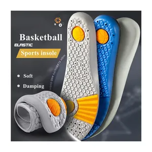 2022 Sport Insoles for Shoes Men Comfortable Running Baskets Insole for Feet Shock Absorption Thick Shoe Sole Non Slip Shoe Pads