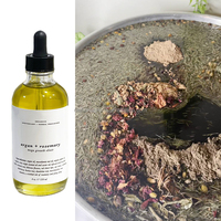 Élixir Mega Croissance Cheveux Mélange 12 Herbes Huile d'Argan, Romarin et Coco Traitement Capillaire Naturel Organique Réparateur pour la Pousse des Cheveux