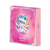 Coffret Cadeau Authentique Eeveelutions : Album de Cartes Thème Collection, Jeu de Cartes à Collectionner Famille Eevee Terastal Gathering