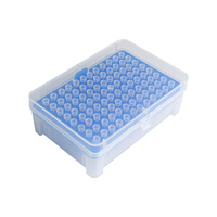 Embouts de pipette à faible rétention de 200 µl, en plastique stérile, en rack, embouts de pipette de 100 µl P1000, sans ADN/RNAse
