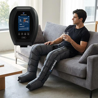 Bottes de massage à compression d'air sans fil multi-modes pour la relaxation des jambes, des mollets et des pieds à domicile