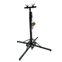 Soporte de Iluminación para Escenario con Manivela, de Hierro Resistente Usado, de 4.5-6m, Tipo Truss de Una Etapa, para Equipos de Exhibición, Capacidad de Carga de 150kg