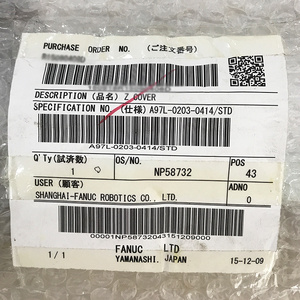 A97L-0203-0414/STD พร้อมชิ้นส่วน CNC สำเร็จรูป ฝาครอบ FANUC Z ใหม่ - Product Image 2