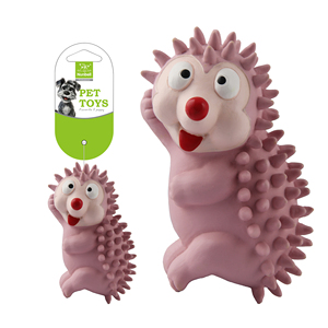 Nunbellpets çevre dostu lateks kirpi köpek çiğnemek oyuncak sert gıcırtılı taşlama diş Pet oyuncak - Product Image 5