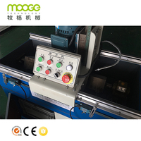 Broyeur de plastique semi-automatique industriel à grande vitesse avec lame de couteau et moteur de 7,5 kW