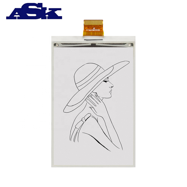 Red White Black 3 Colors 3.5 Inch Epaper Module E Ink Display Screen for E-link Display DIY Phone Case