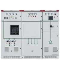 Armoire de distribution basse tension série GGD 380V 400V avec barre omnibus en cuivre à panneau fixe pour projets de distribution d'énergie